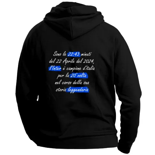 Felpa con Cappuccio Unisex Large
