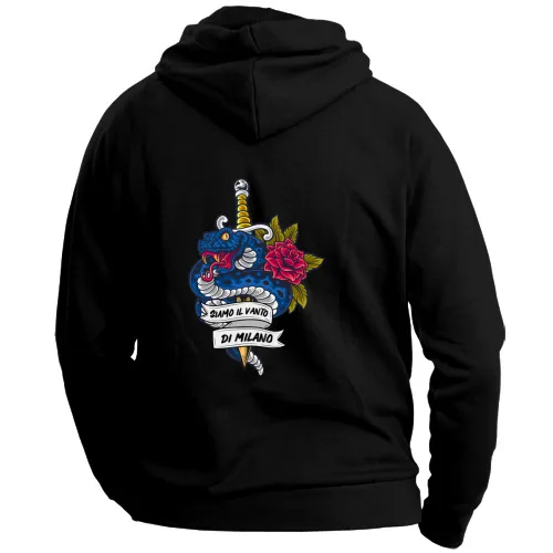 Felpa con Cappuccio Unisex Large