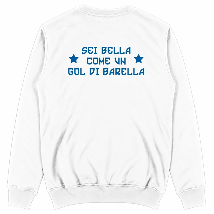 SEI BELLA COME UN GOL DI BARELLA-retro
