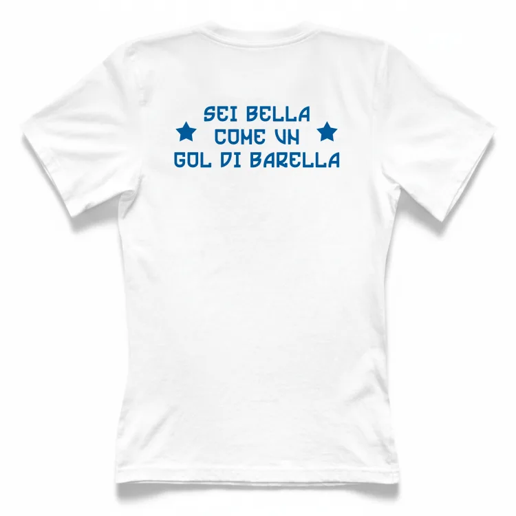 SEI BELLA COME UN GOL DI BARELLA-retro