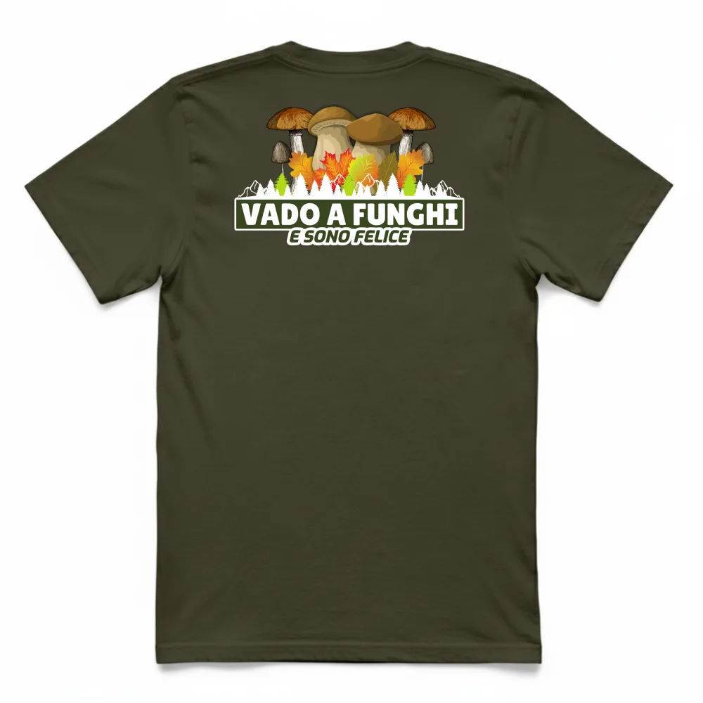 VADO A FUNGHI E SONO FELICE - MOD22 - RETRO