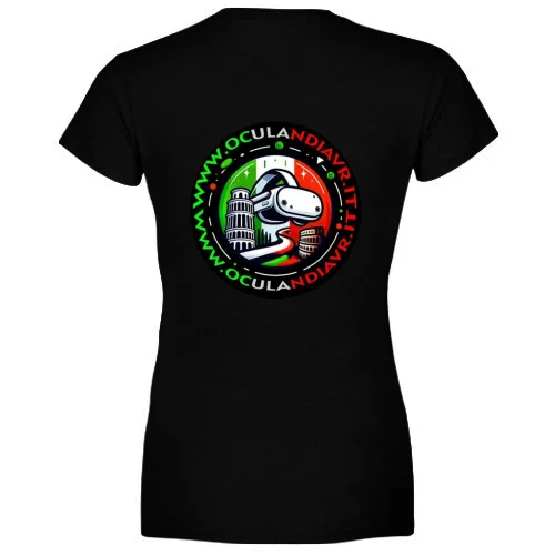 T-Shirt Donna Scollo V