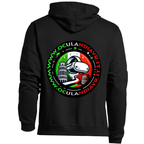 Felpa Premium Cappuccio Zip