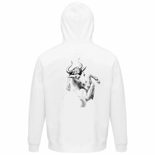 Felpa Organica Unisex Cappuccio