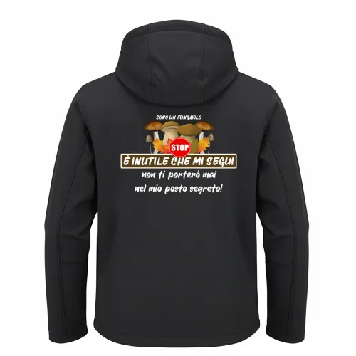 Giacca con Cappuccio Softshell