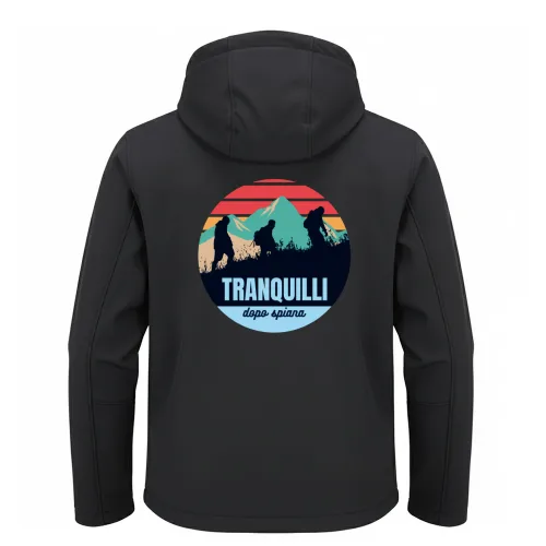 Giacca con Cappuccio Softshell