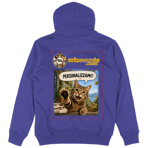 Felpa Unisex con Cappuccio
