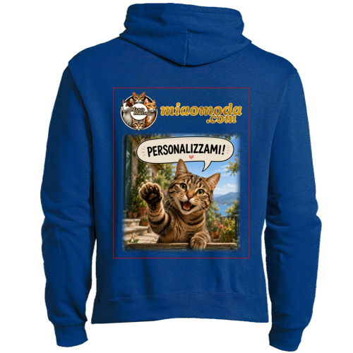 Felpa Premium Cappuccio Zip