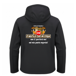 SOFTSHELL CON CAPPUCCIO - FELICE + SEGUIRMI - FR