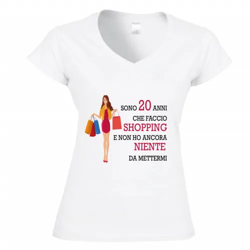 T-shirt Donna Scollo v