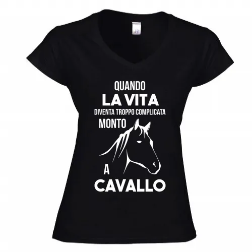 T-shirt Donna Scollo v