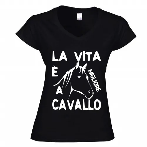 T-shirt Donna Scollo v