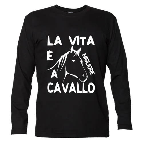 T-shirt Unisex Manica Lunga