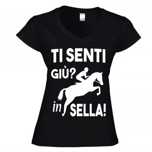 T-shirt Donna Scollo v