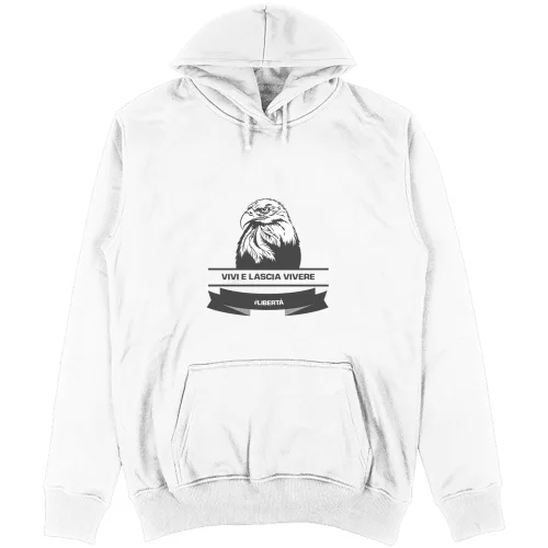 Felpa Unisex con Cappuccio 