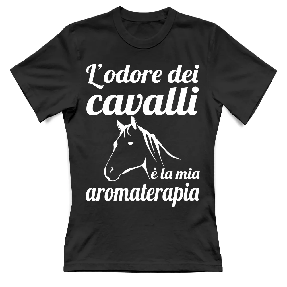 L'odore dei Cavalli è la mia aromaterapia!