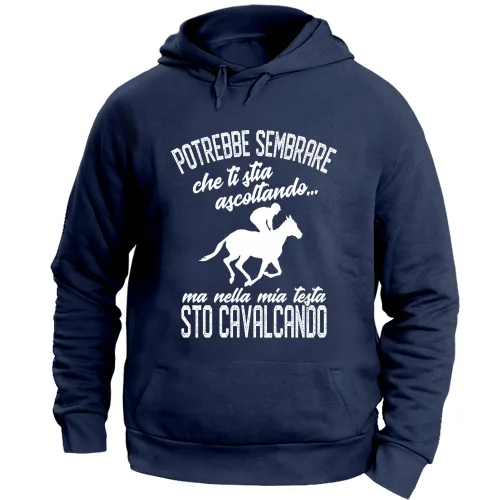 Felpa con Cappuccio Unisex Large