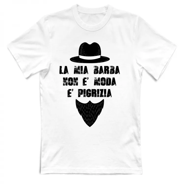 La mia Barba non è moda... è pigrizia