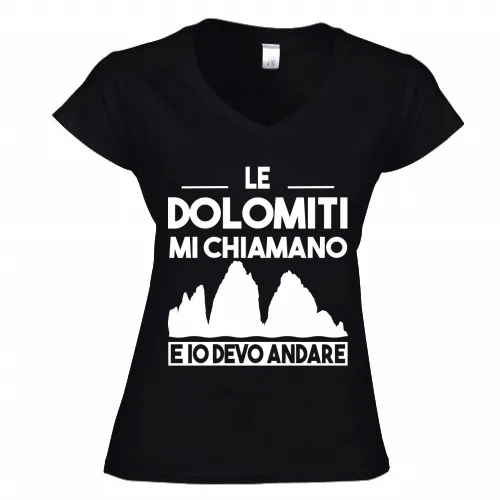 T-shirt Donna Scollo v