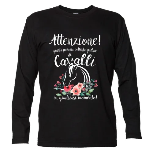 T-shirt Unisex Manica Lunga