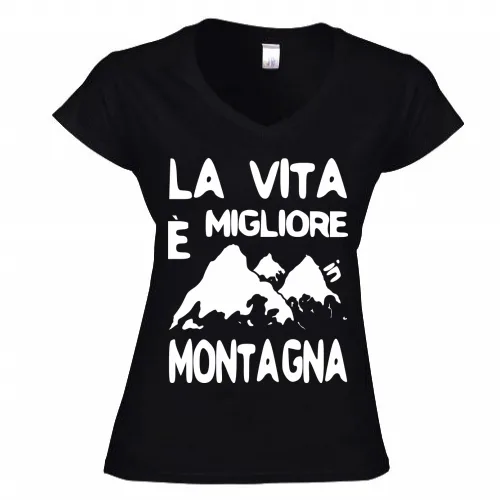 T-shirt Donna Scollo v