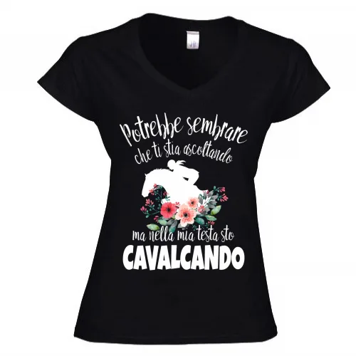 T-shirt Donna Scollo v