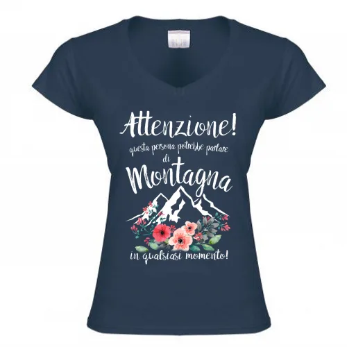 T-shirt Donna Scollo v