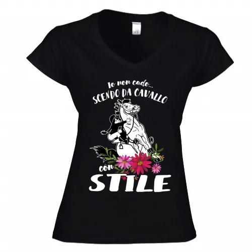 T-shirt Donna Scollo v