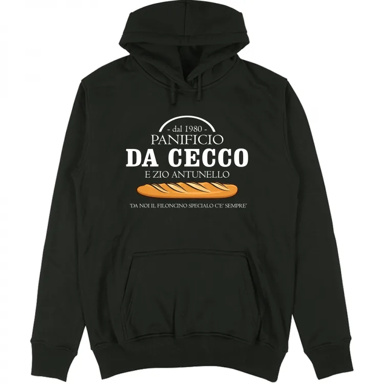 Felpa Panificio da Cecco