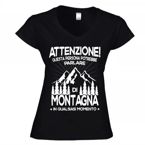 T-shirt Donna Scollo v