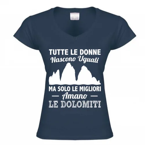 T-shirt Donna Scollo v