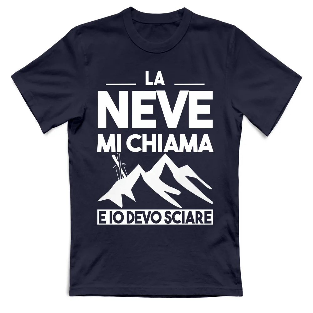 La Neve mi chiama e io devo Sciare!