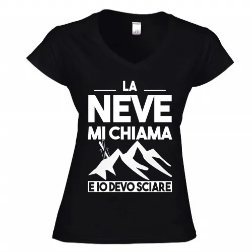 T-shirt Donna Scollo v