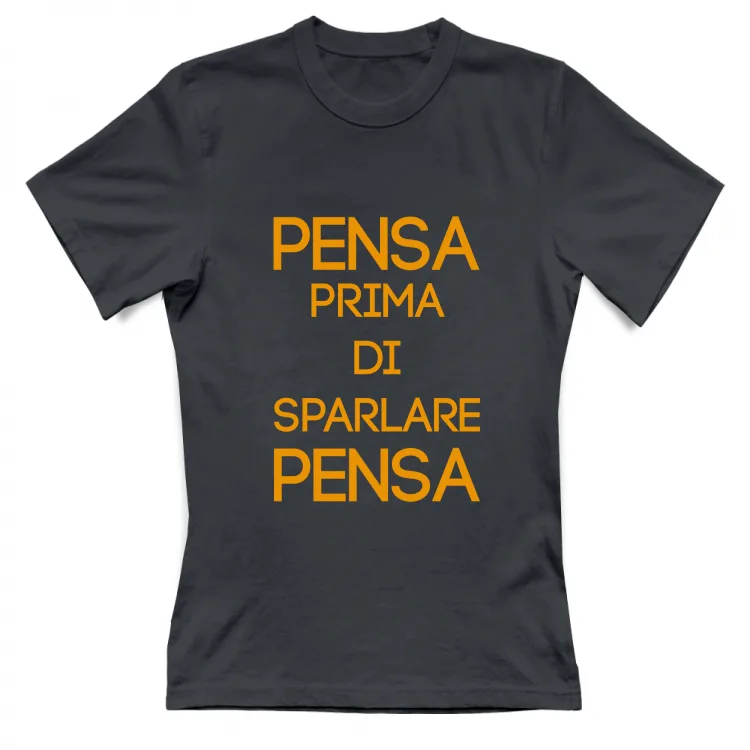 pensa prima di sparlare pensa