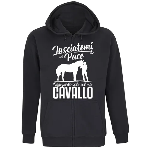 Felpa Premium Cappuccio Zip
