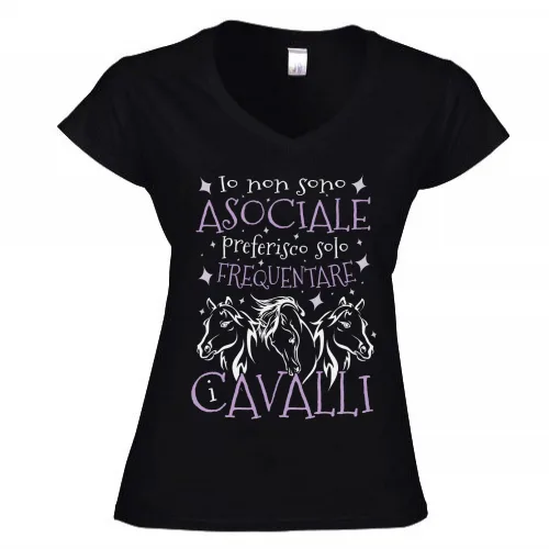 T-shirt Donna Scollo v