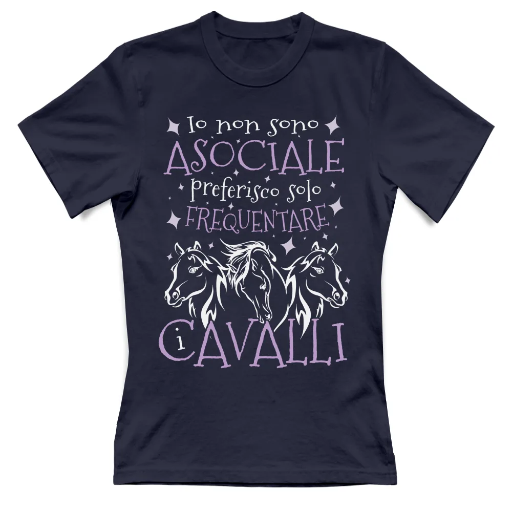 Preferisco stare con i cavalli
