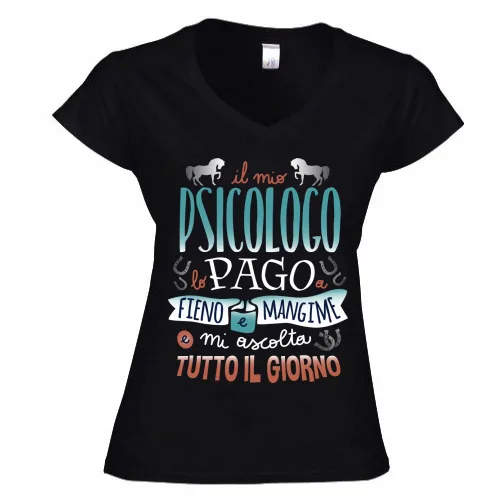 T-shirt Donna Scollo v
