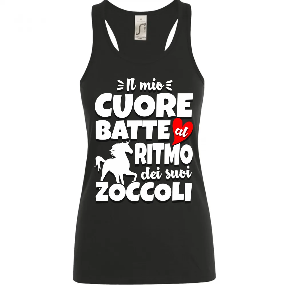 Il mio cuore batte al ritmo dei suoi zoccoli