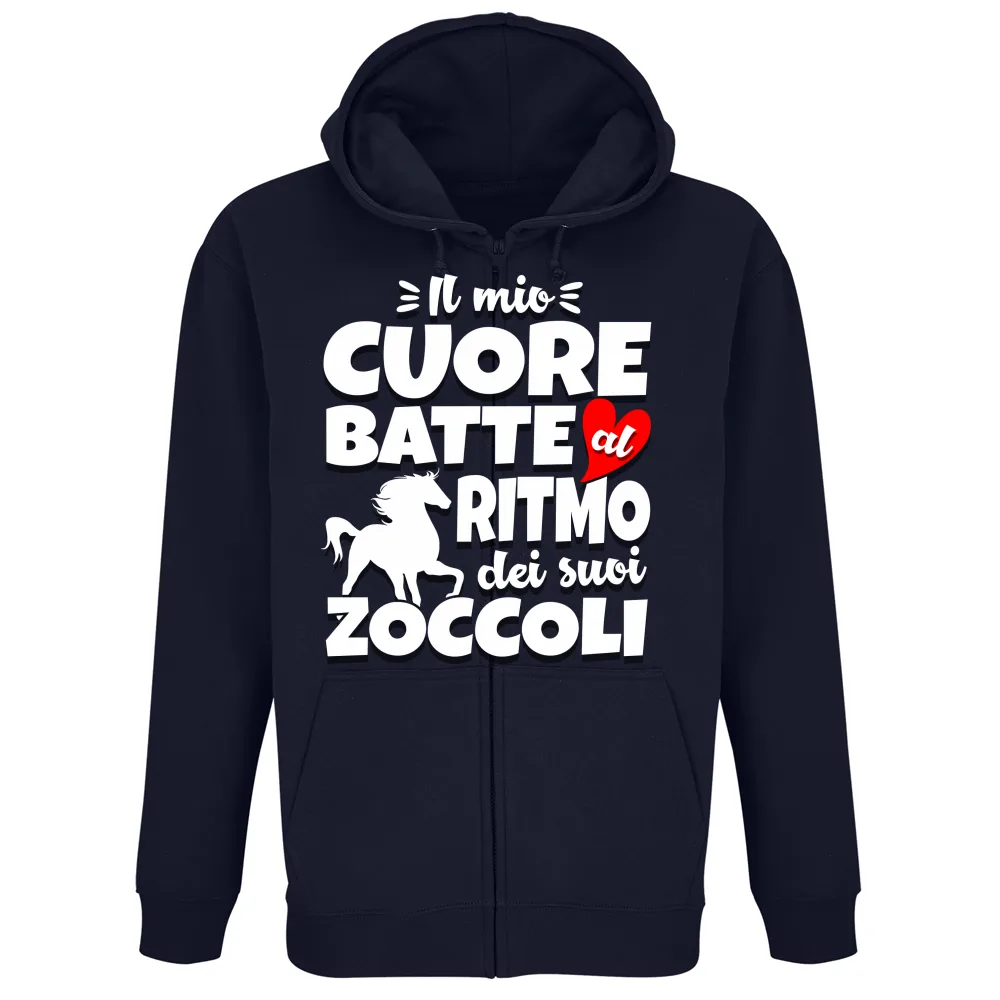 Il mio cuore batte al ritmo dei suoi zoccoli