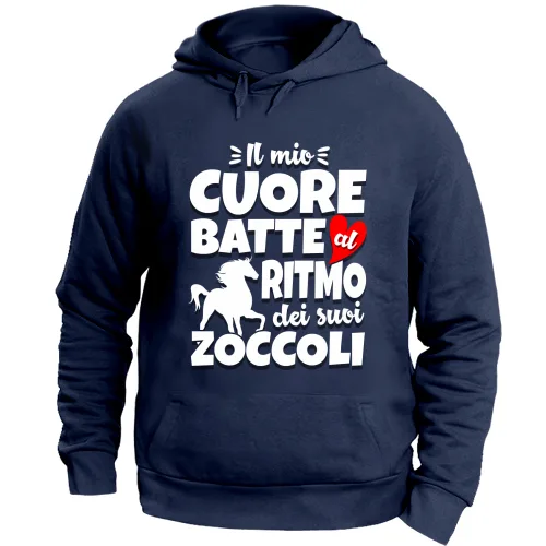 Felpa Unisex con Cappuccio Large