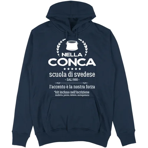 Felpa Unisex con Cappuccio 