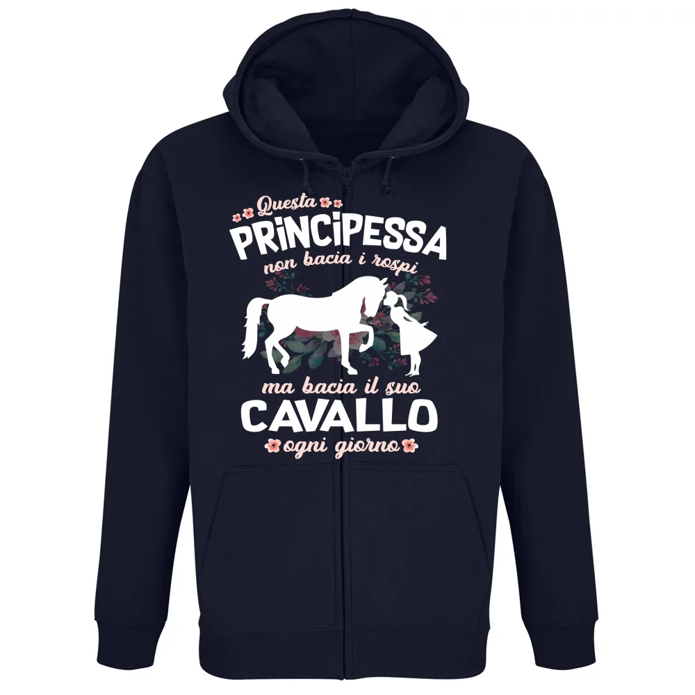 Bacio il mio cavallo!
