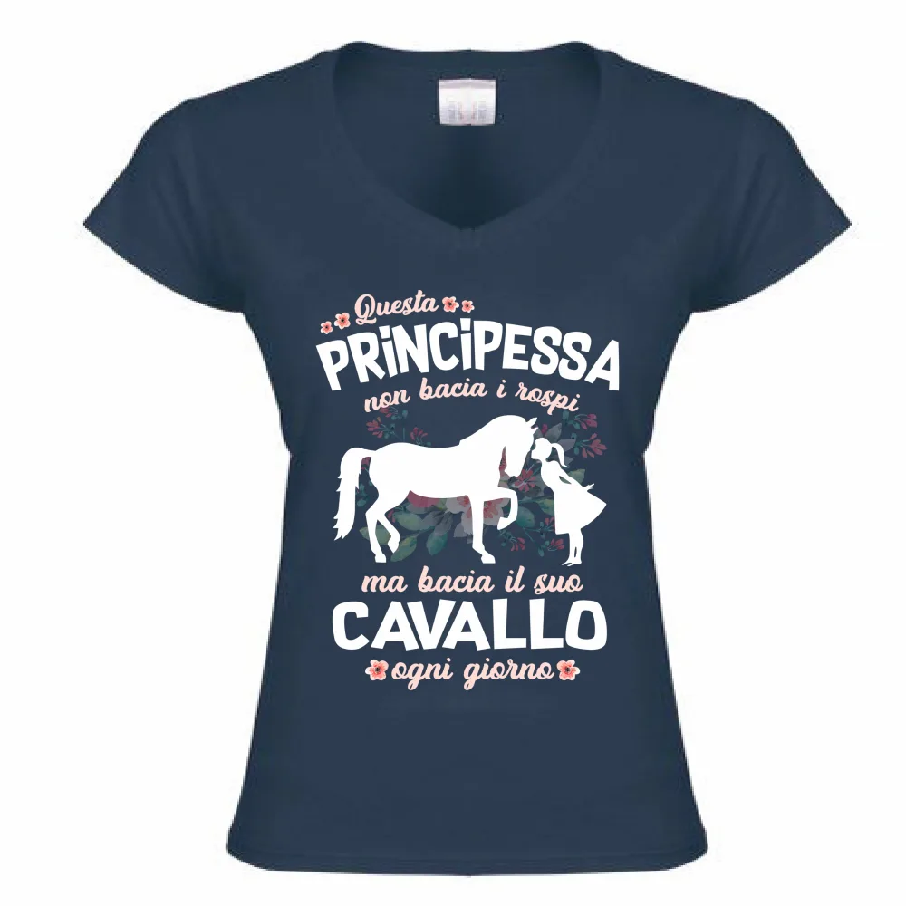 Bacio il mio cavallo!