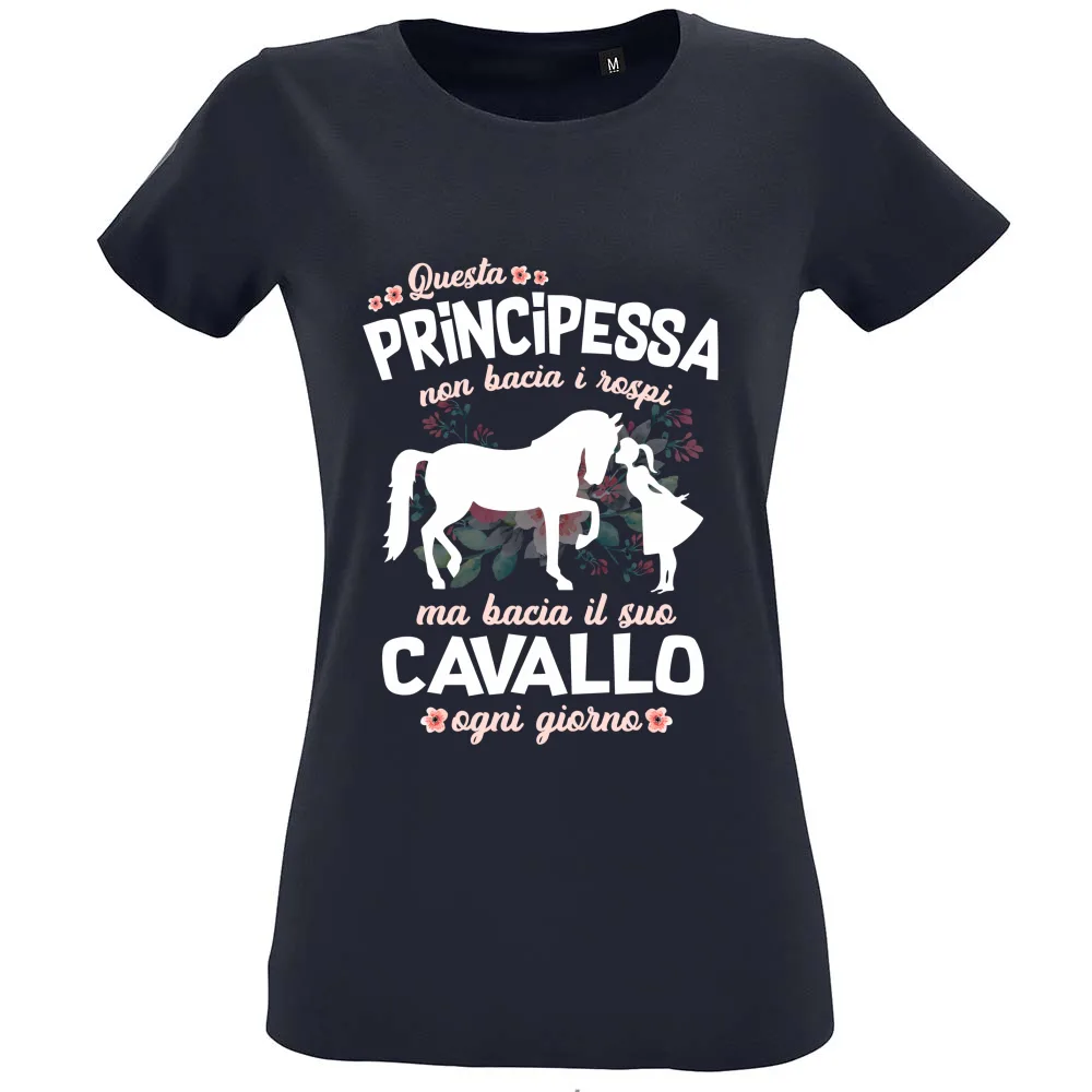 Bacio il mio cavallo!