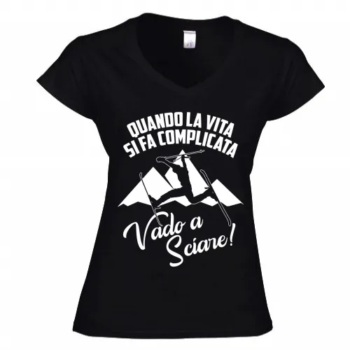 T-shirt Donna Scollo v