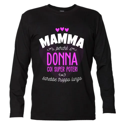 T-shirt Unisex Manica Lunga