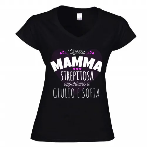 T-shirt Donna Scollo v