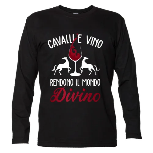 T-shirt Unisex Manica Lunga