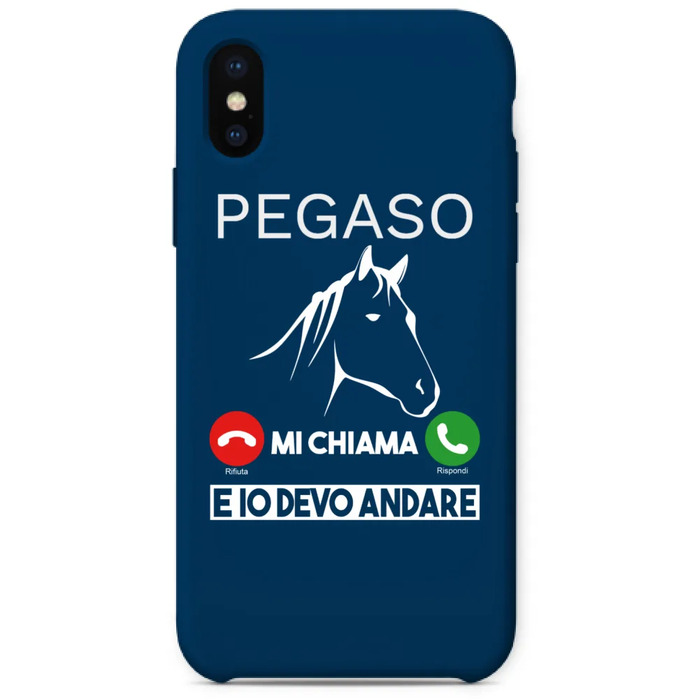 Cavallo mi chiama Tel cover personalizzabile
